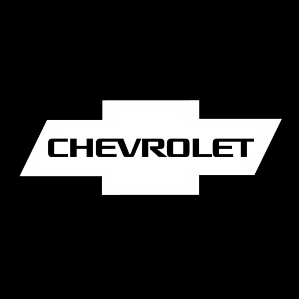 Decal Design Shop | Chevy Bowtie Solid With Text Decal